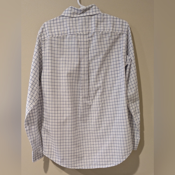 Ralph Lauren White & Blue Stripe Button Down ~ Sz 7 - Picture 2 of 4
